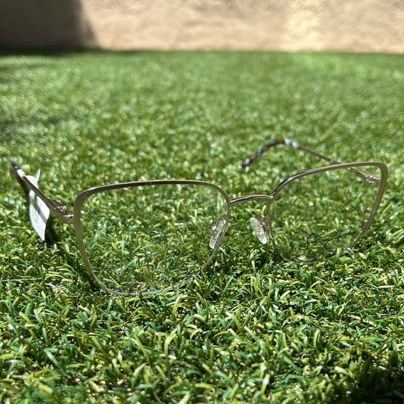 VTG 00’s / Y2K Metal Frame Clear Lens Eyeglasses - Picture 1 of 4